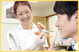 歯周病予防と管理を重視した治療体制