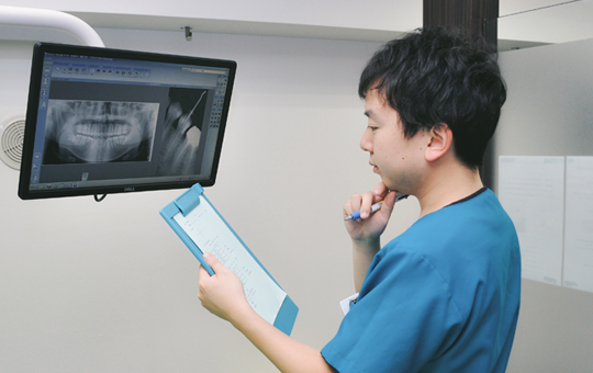 治療計画策定の様子