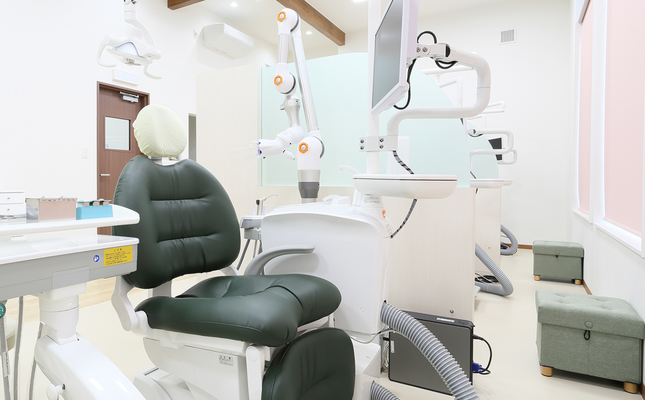 ①診察室②歯科治療③診療