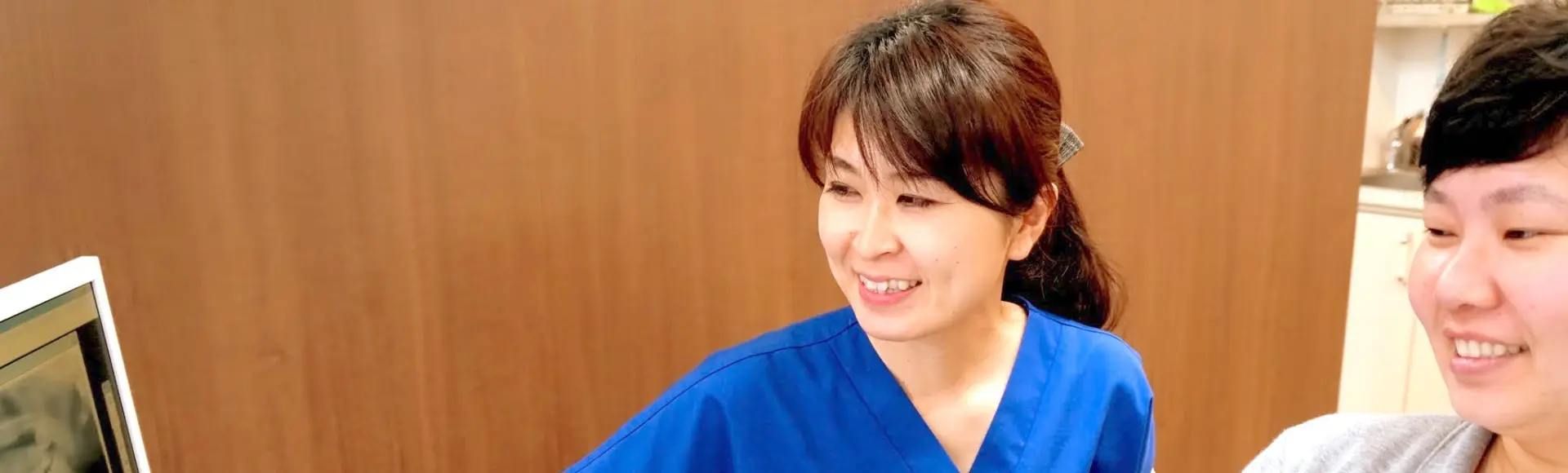 痛みのある部位だけに対応するのではなく、口腔全体の健康状態を把握したうえで診療を進めています