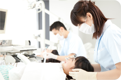 お口の健康管理から全身の健康増進に努めております