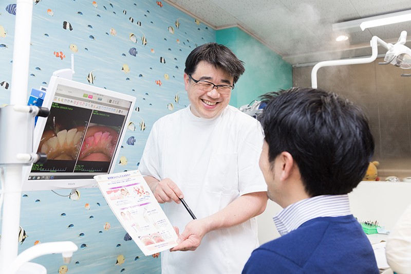 治療について十分な説明を行っています