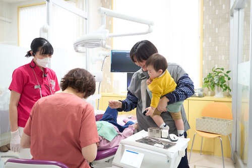 ご家族が揃って安心して通うことができます