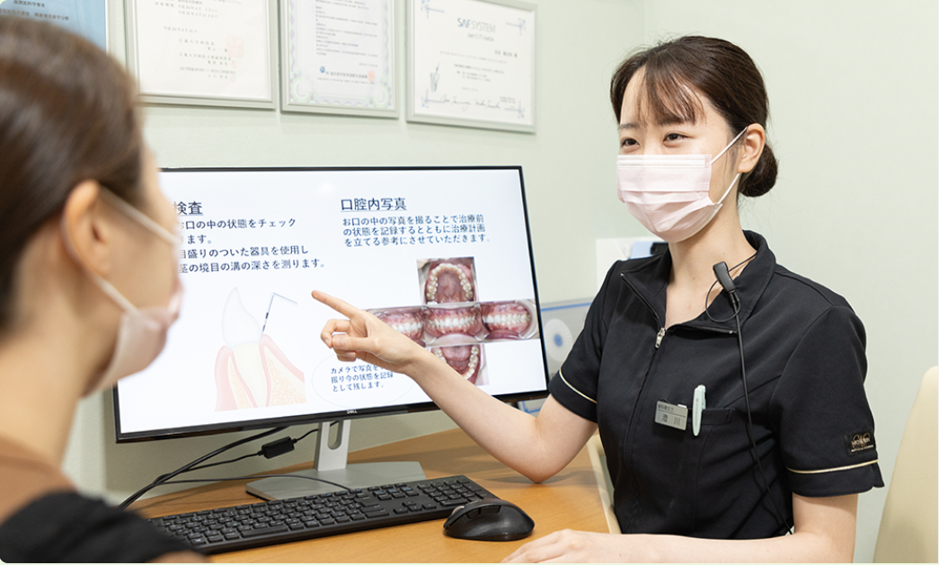 カウンセリングの様子