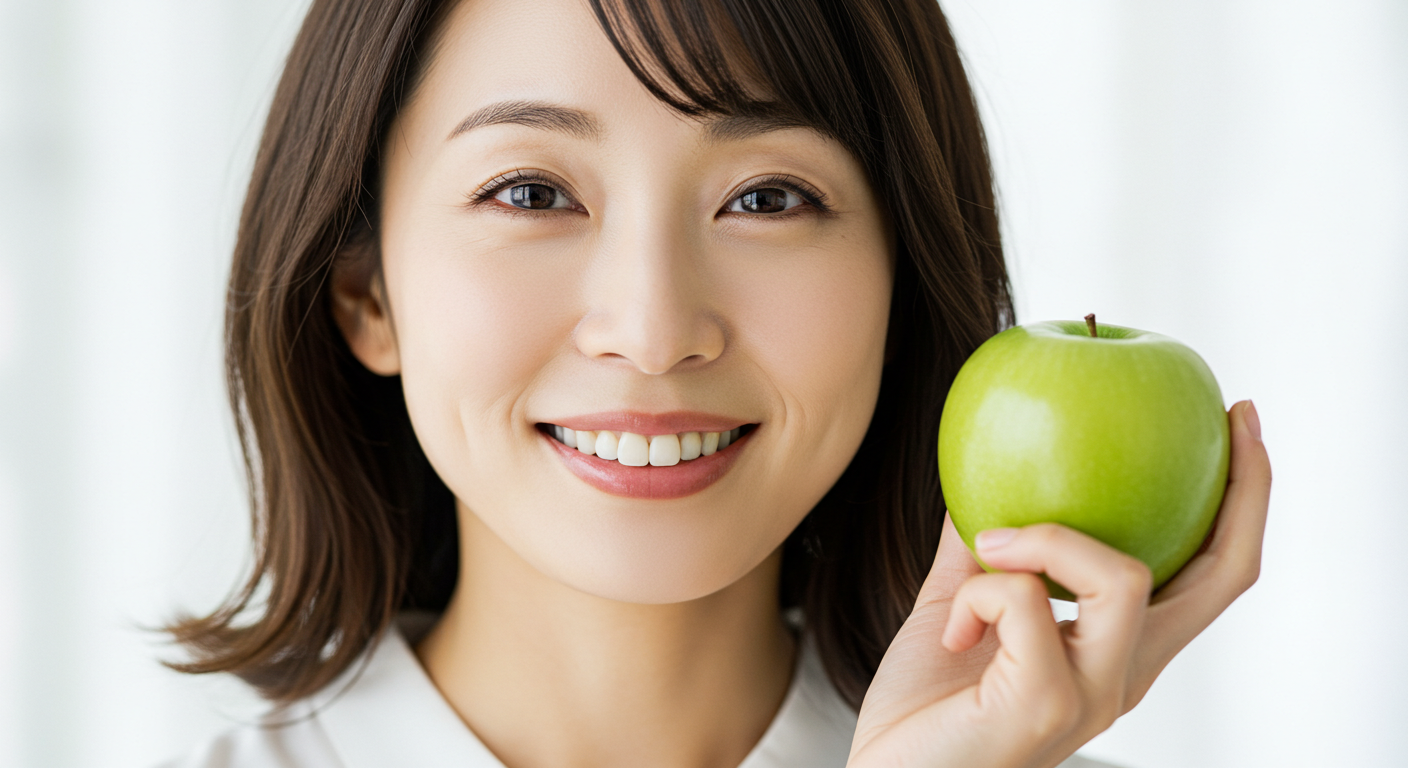 自然な白さで魅せる口元へ