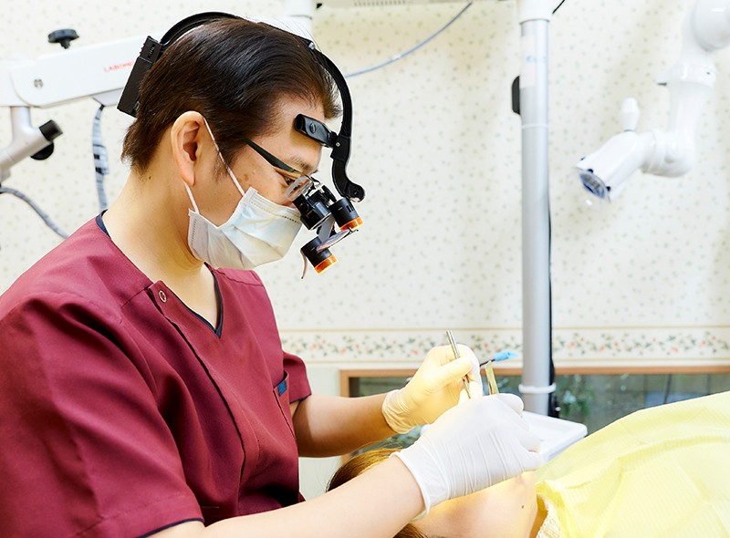 負担の少ない治療を心がけています