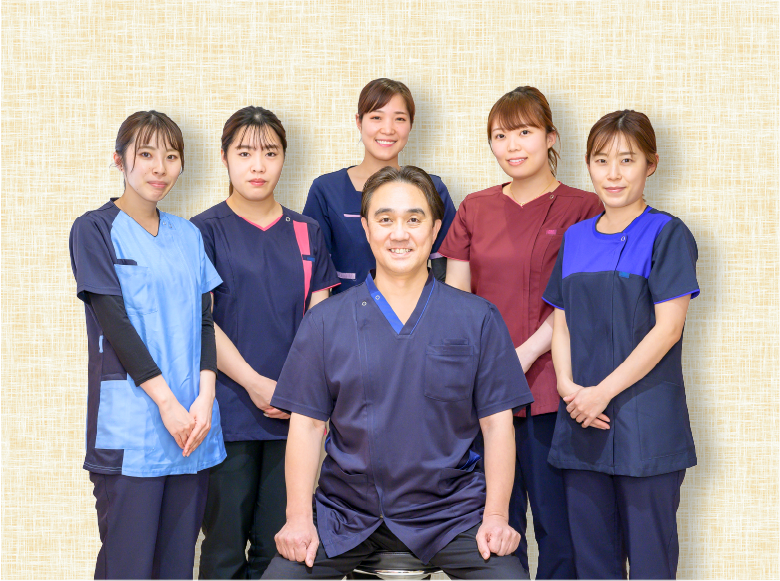 清潔で通いやすい歯科医院として、スタッフ一同お待ちしております