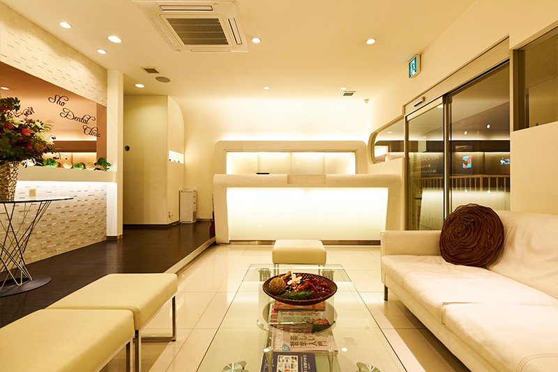 ①外観②待合室③カウンセリングルーム