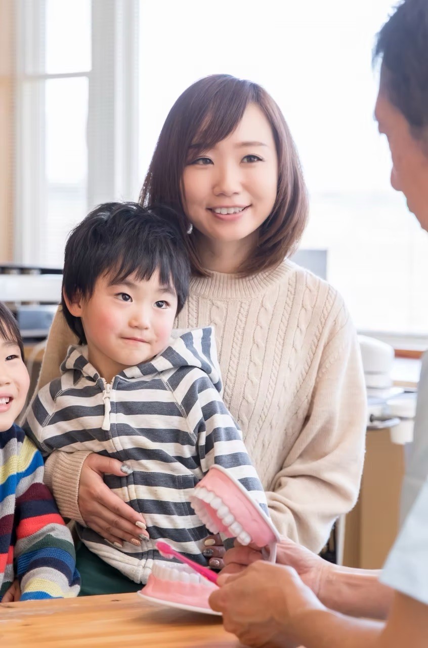 お子様の目線になって安心できる治療を