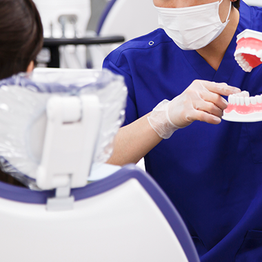 大切な歯を守る治療を行っています。