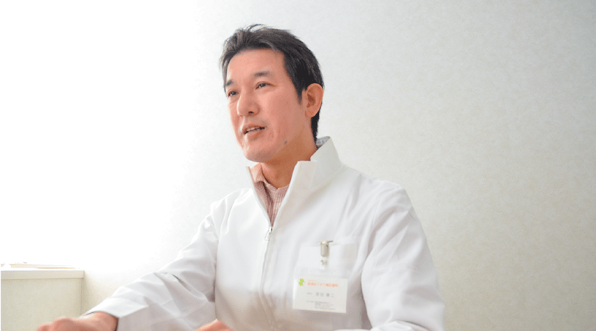 院長の深田 健二
