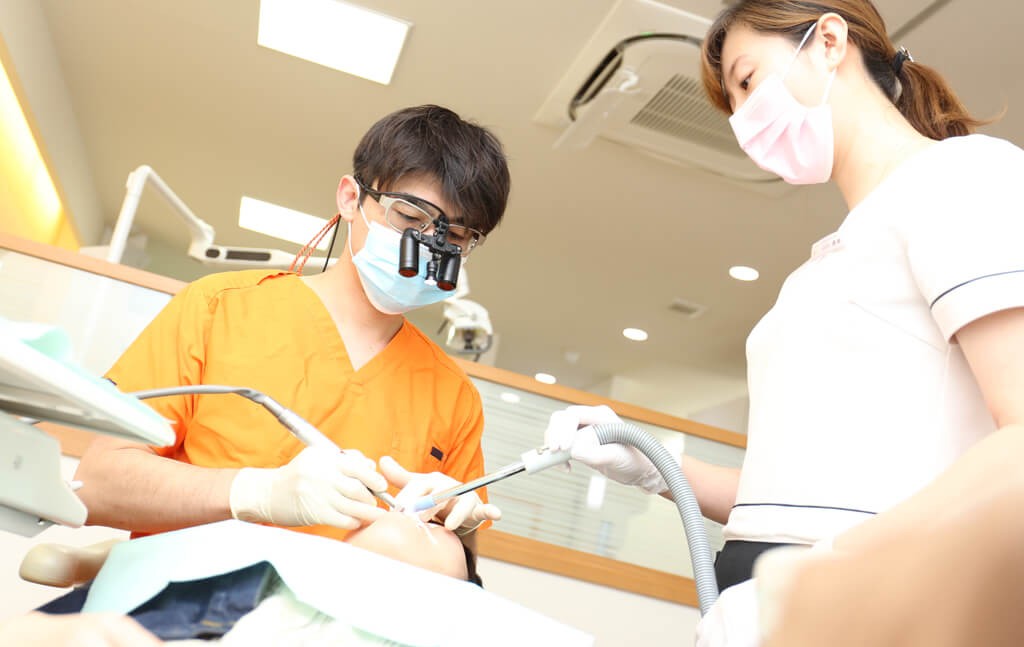負担の少ない治療を提供します