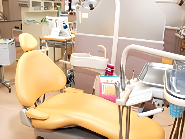 ①外観②診療室③滅菌パック