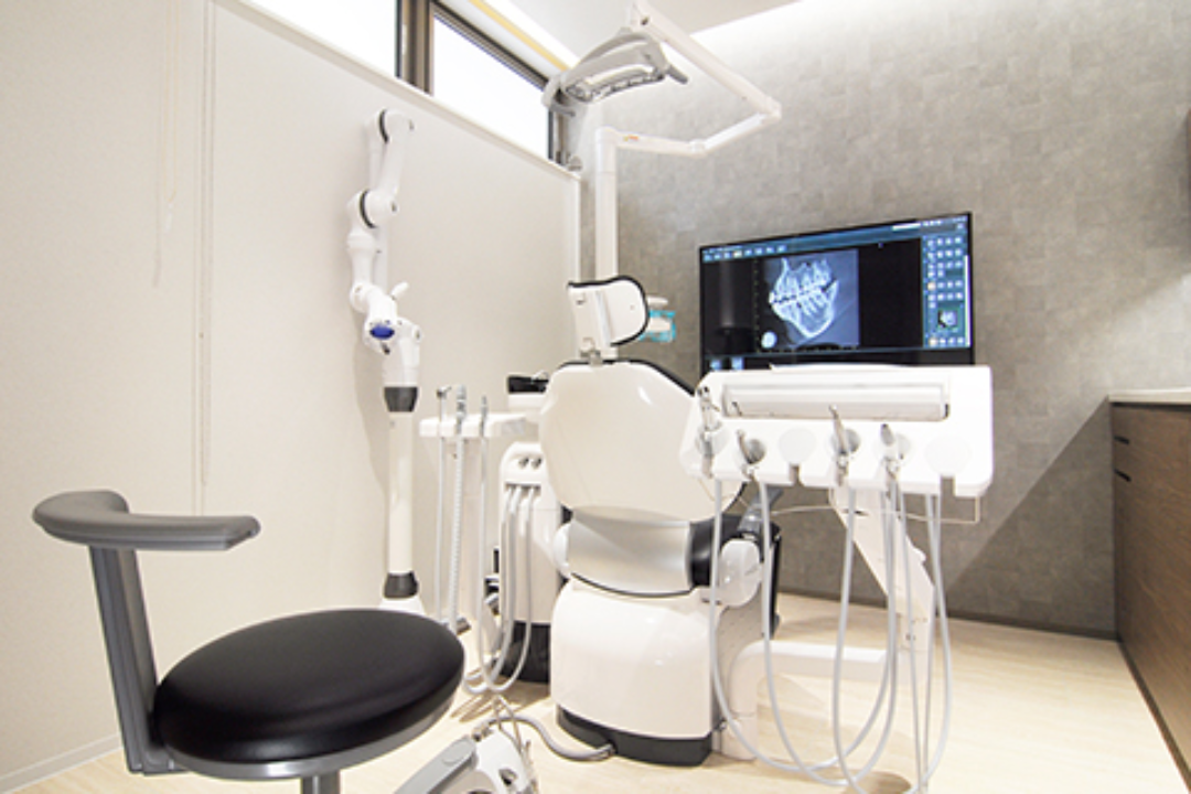 完全個室の診療室