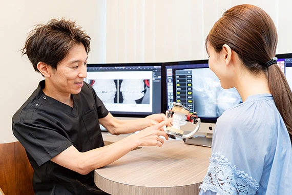 将来を見据えできる限り健康な歯を残す処置を行っています