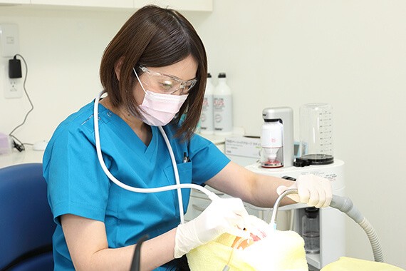 歯科衛生士担当制を採用しています