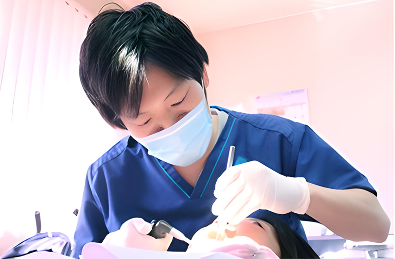 最小限の削除と予防指導で健全な歯を長期間維持