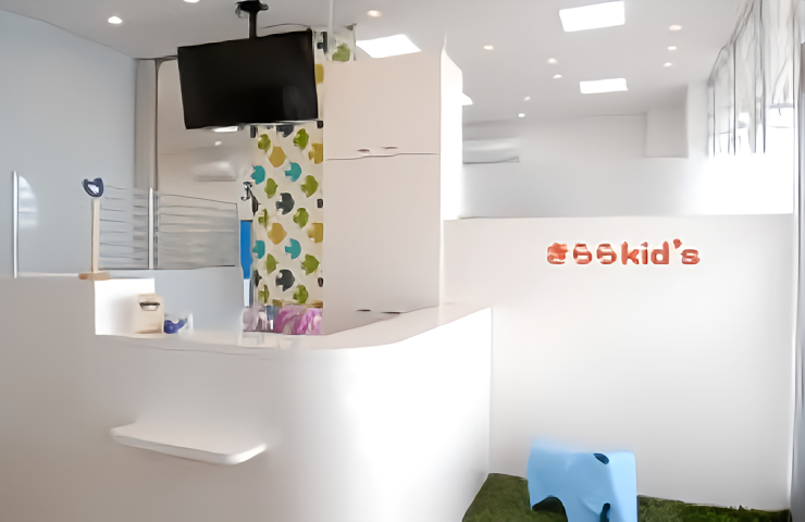 ①治療室②受付③待合室