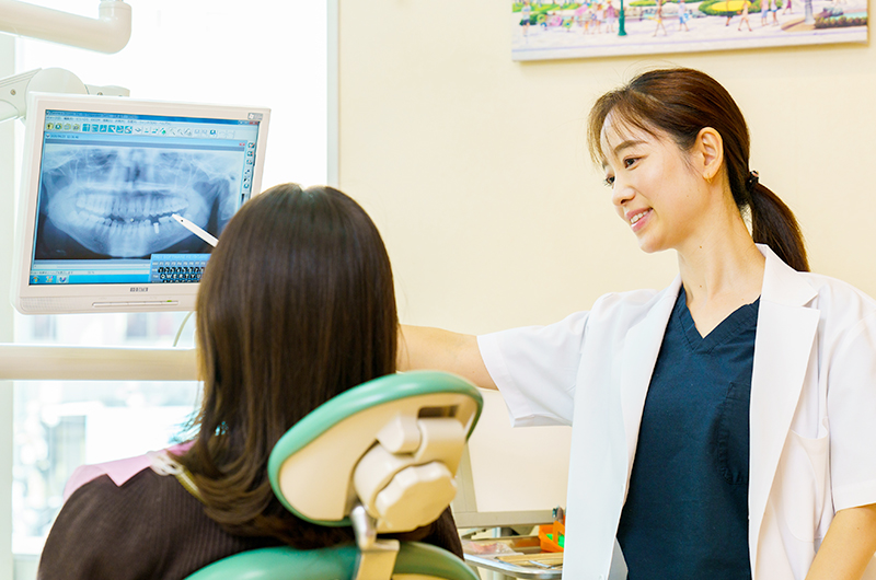 審美治療は虫歯や歯周病の予防にも繋がります