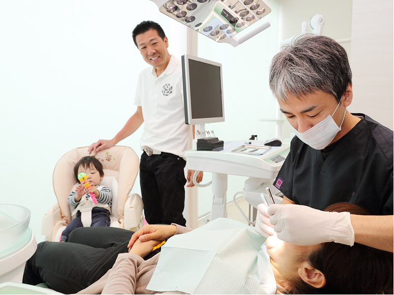 ①診察・治療②設備③キッズスペース