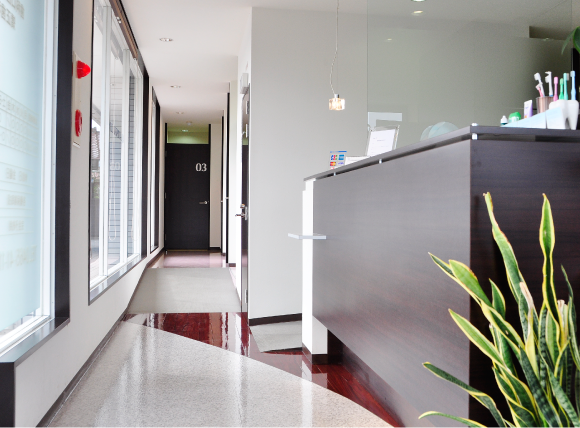 院内はバリアフリー設計となっています