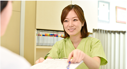 楽しく通院できる環境づくりを心がけています。