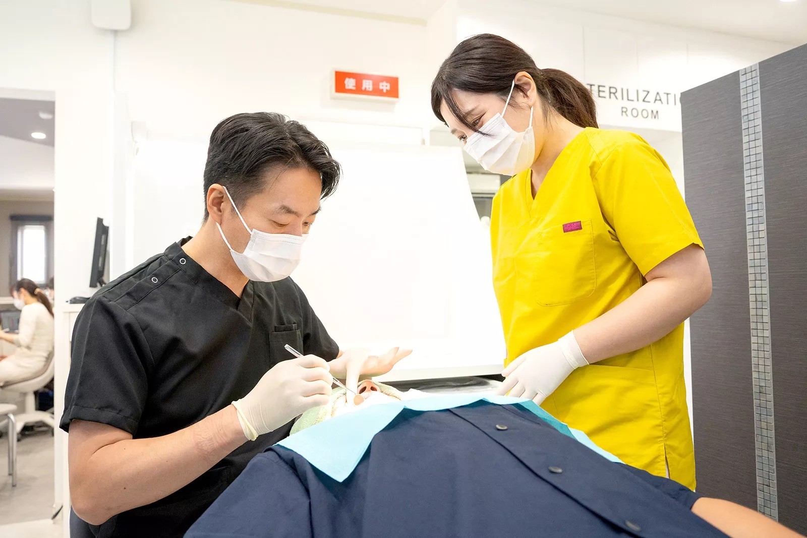 「削りすぎない」治療にこだわっています