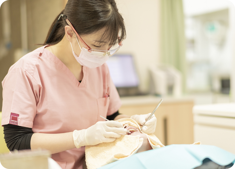 安心して治療に通える環境が整えられています