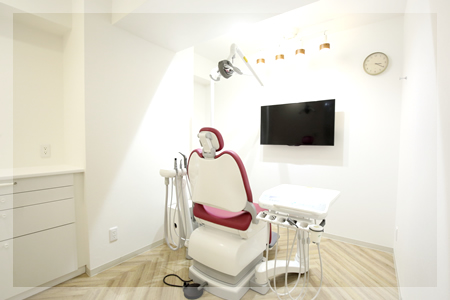 お子様がリラックスできるよう努めます