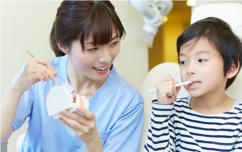 お子様の気持ちに寄り添った診療を心がけています