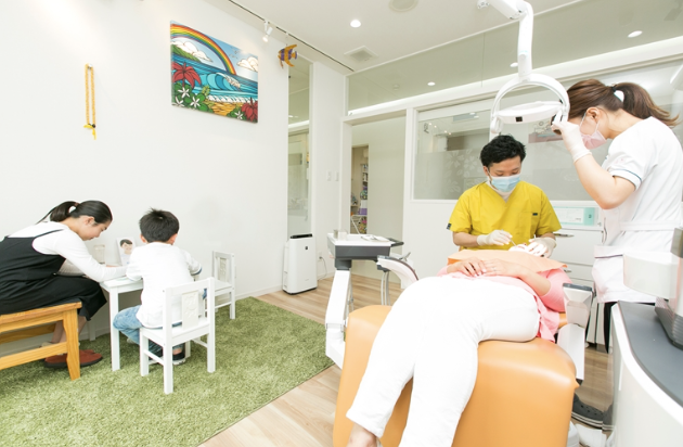 歯周病治療の様子