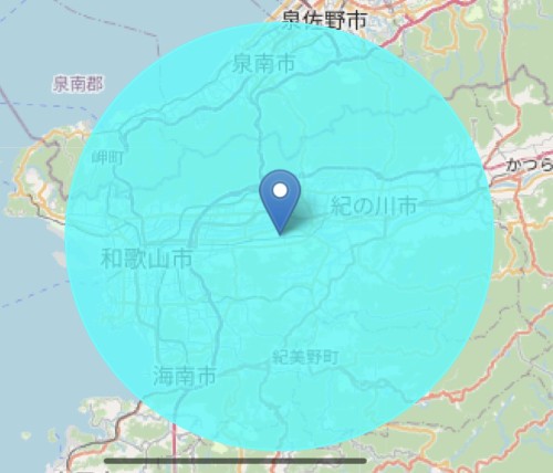 訪問診療の対象となるエリア