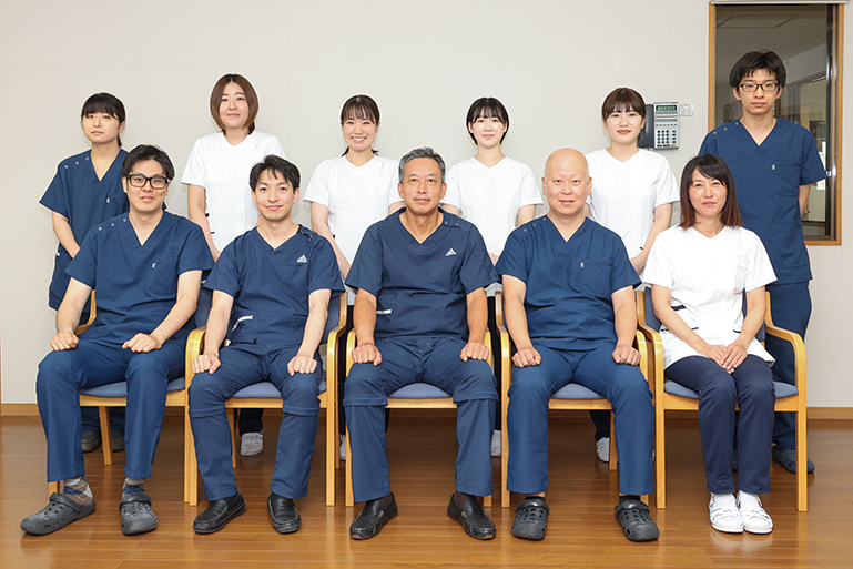 チームで治療に取り組んでいます