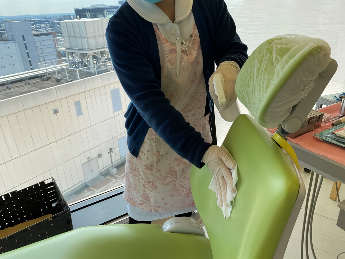 感染症対策も念入りに行なっています