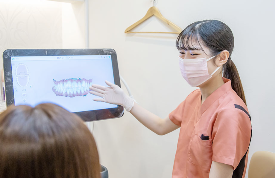 治療内容説明の様子