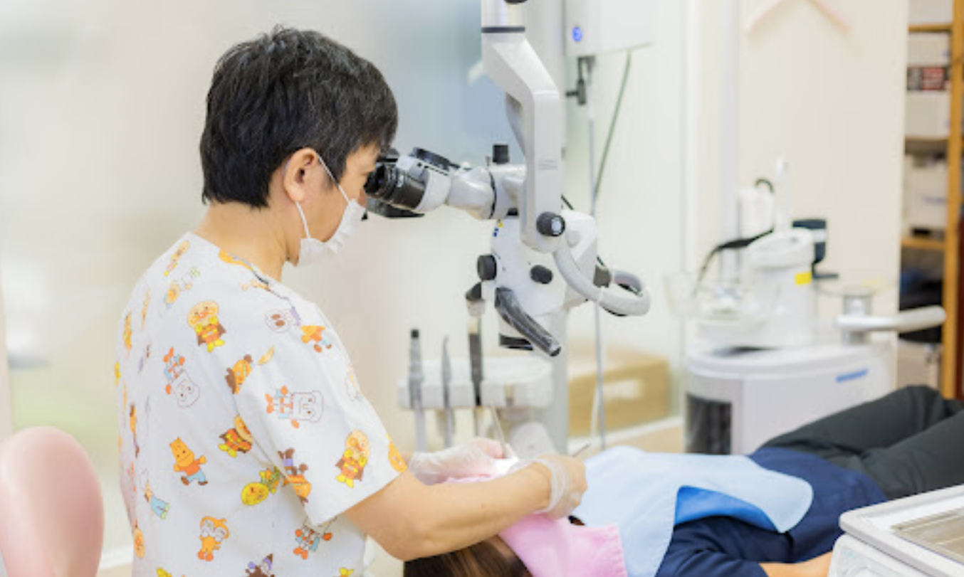 矯正歯科治療の様子