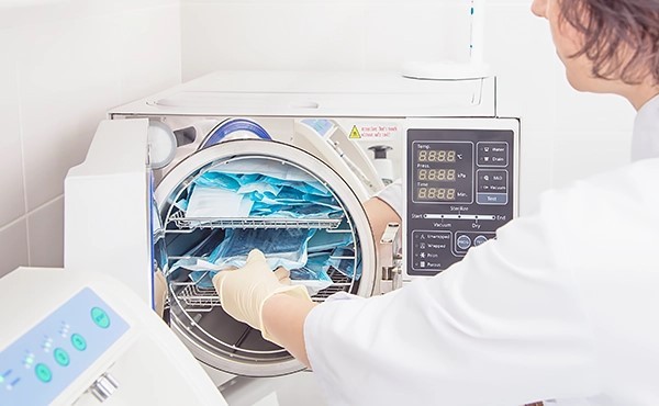 滅菌・消毒システムにはこだわっています