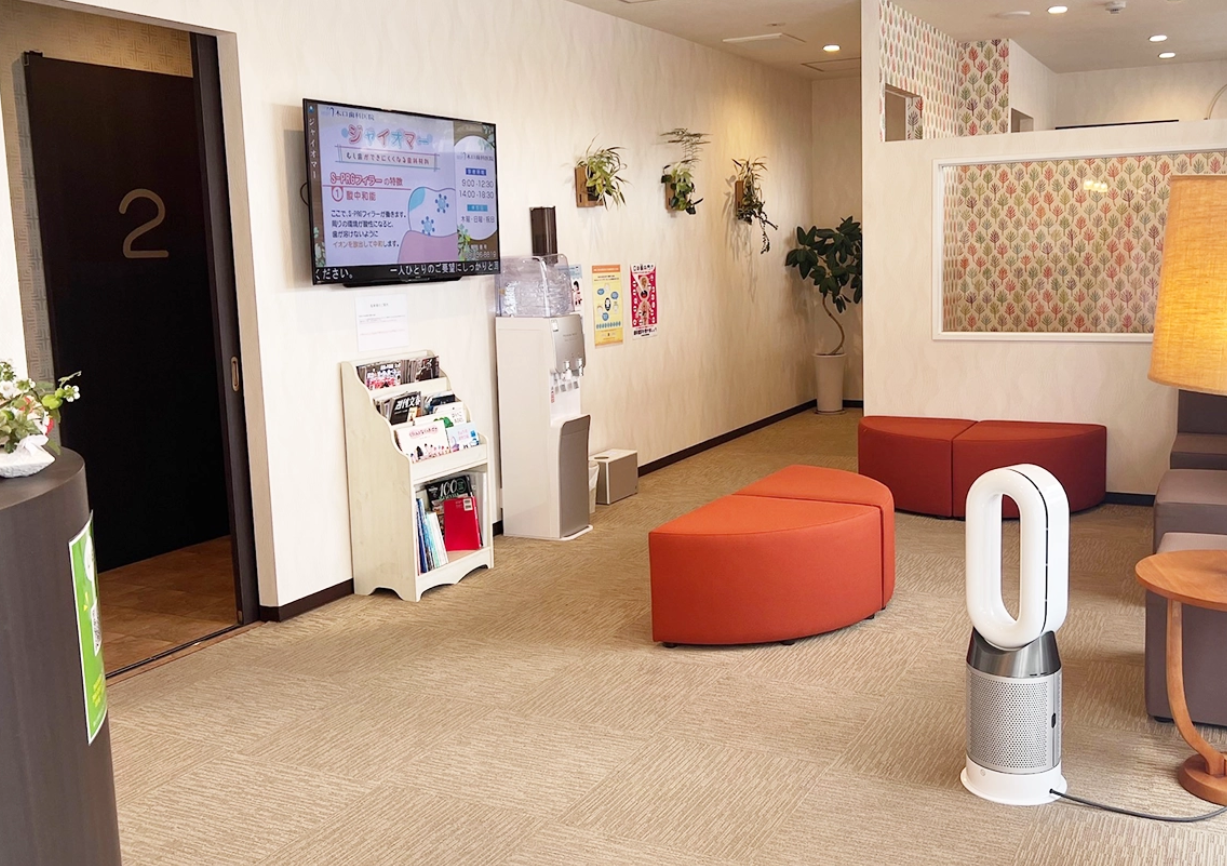 ①外観②待合室③分かりやすい説明をこころがけています