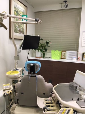 モニターが完備されたユニット