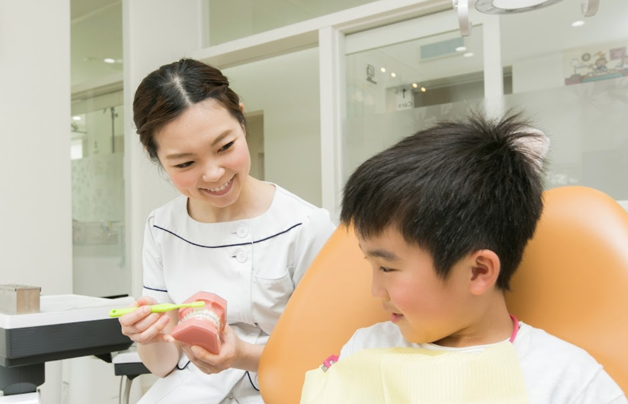 お子様へも丁寧に説明