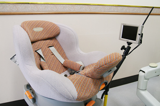 お子様用の診察椅子