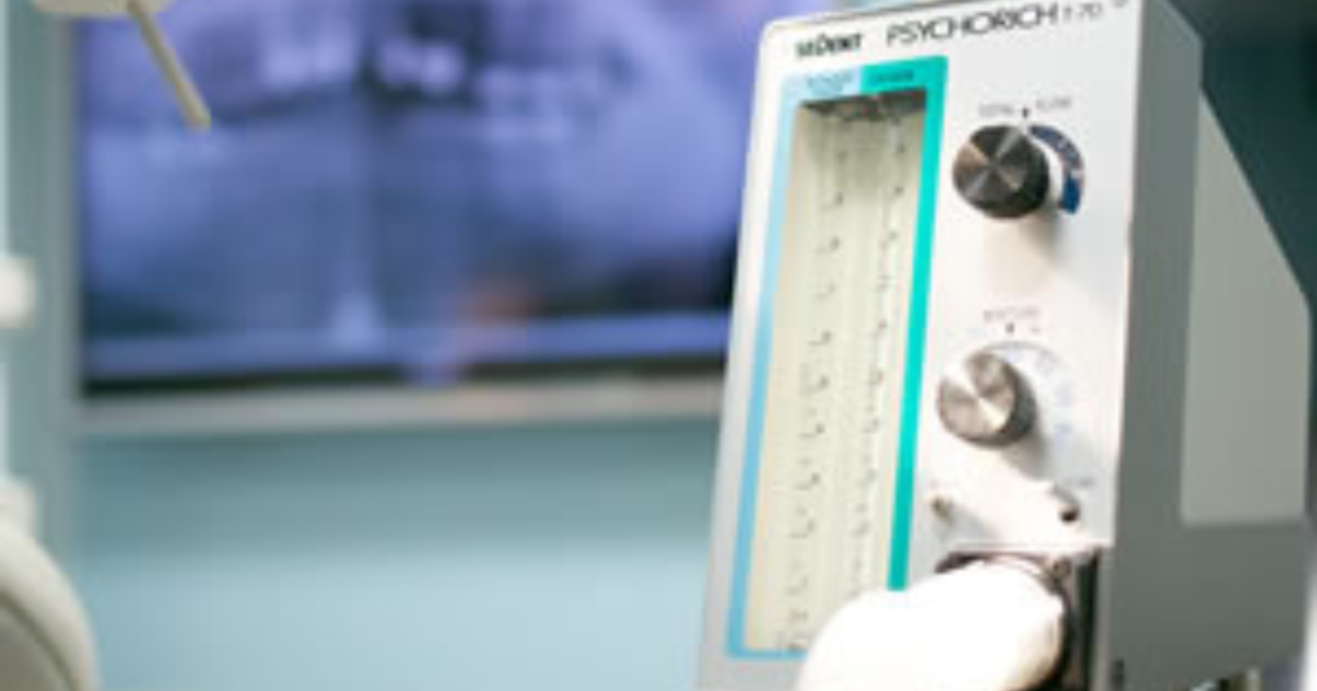 リラックスして頂く為の笑気麻酔