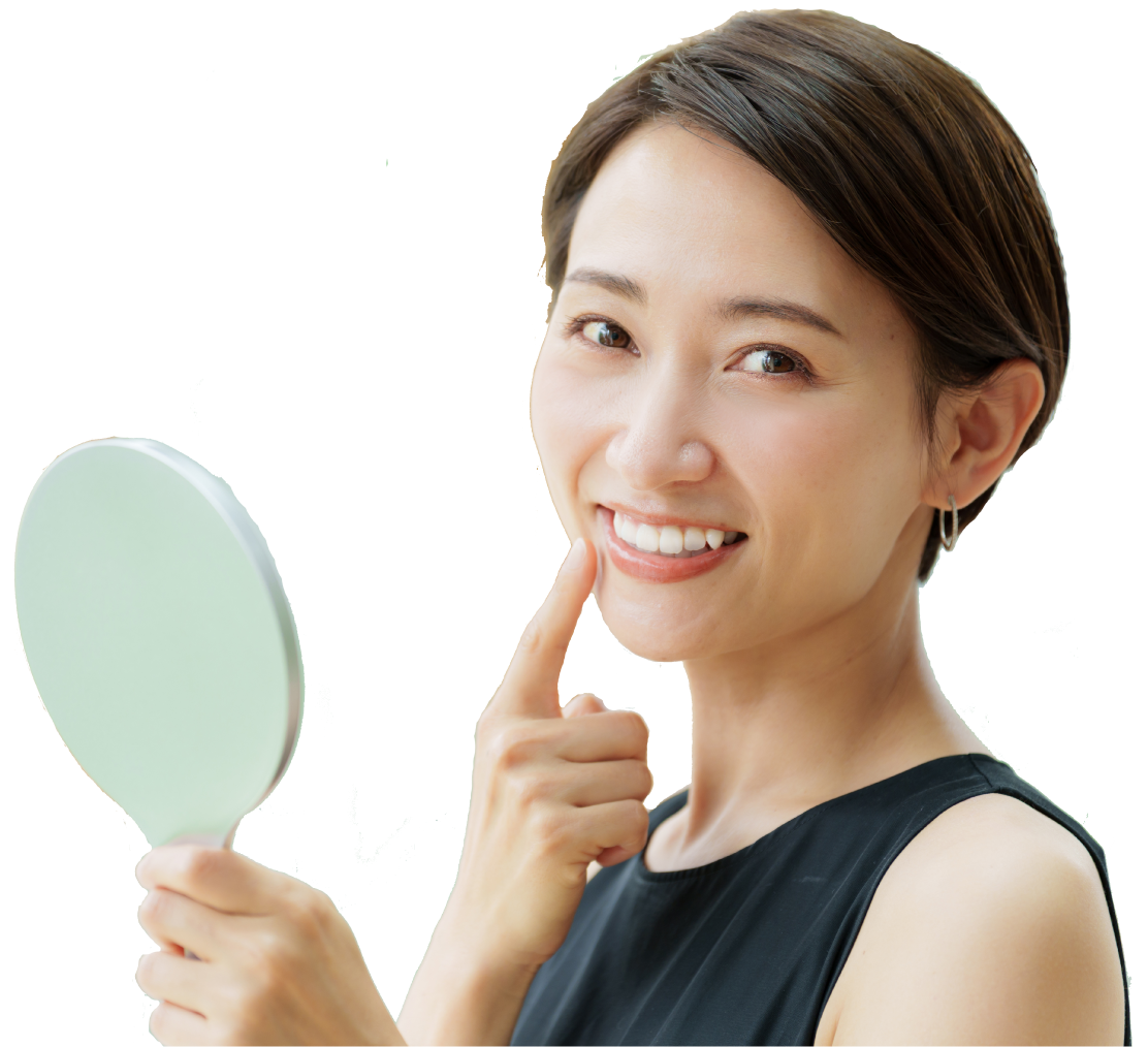 口腔内スキャナーを使った型取りをする為、不快感の心配はありません。