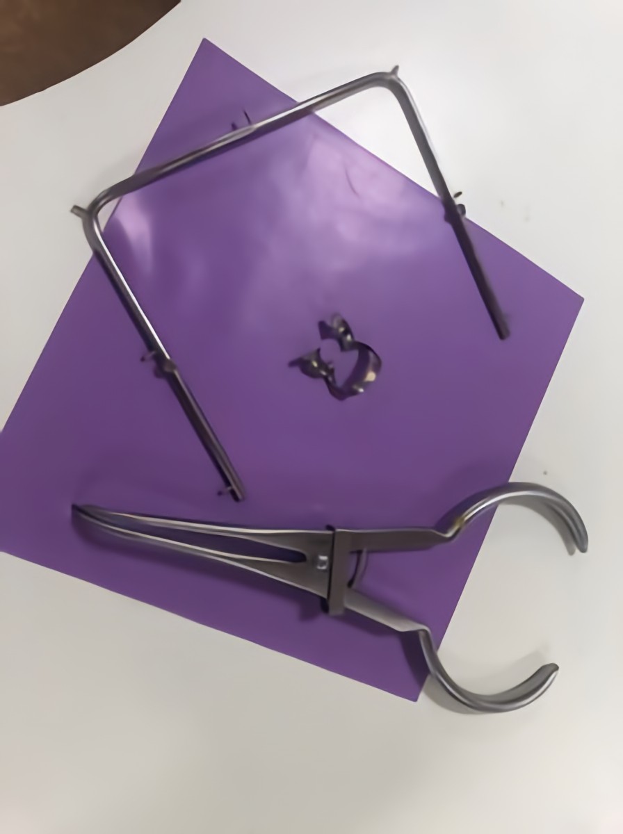 ラバーダムを使用しています