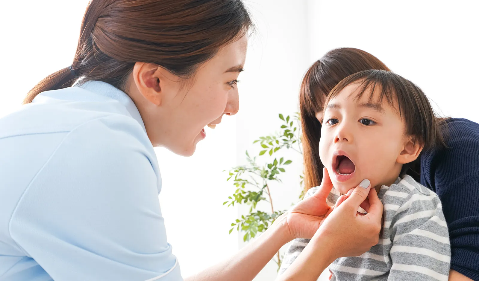 お子様が安心して通える環境を整え、無理なく治療を受けられるよう配慮しています