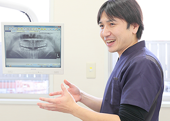 幅広い口腔トラブルを安全に処置