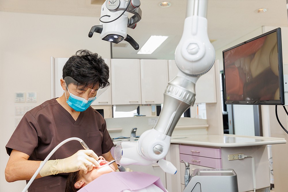 負担の少ない治療を心がけています