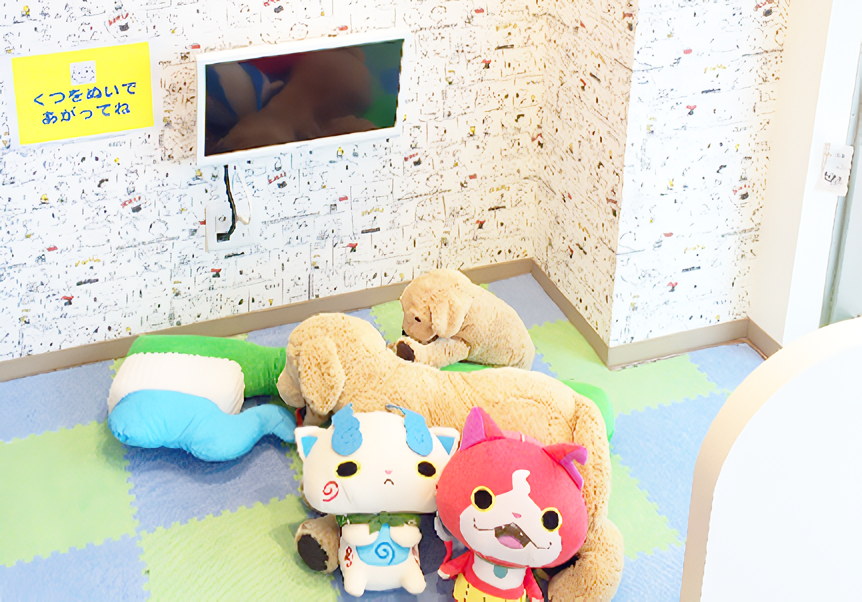 お子様が安心して通える環境づくりに努めています。