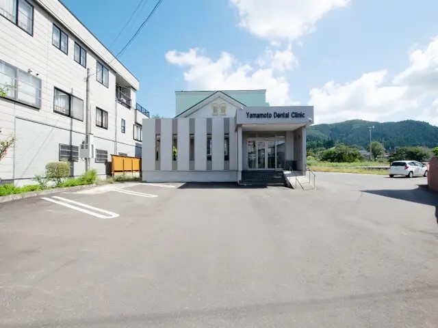 広い駐車スペースを確保しています