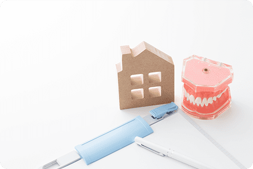 高齢者や障害を持つ方のために、歯科医師が直接伺って対応